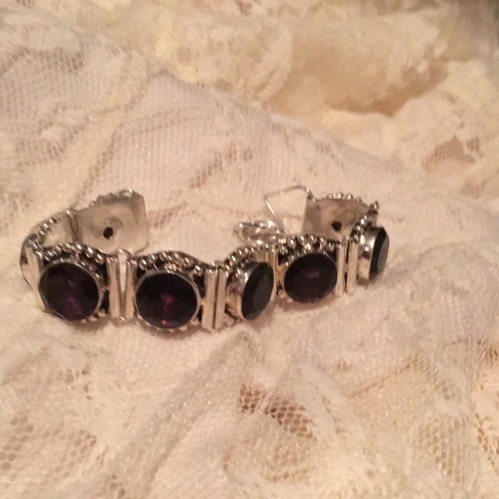 FREE S H 925 SS Amethyst!!! UNBELIEVABLE PRICE